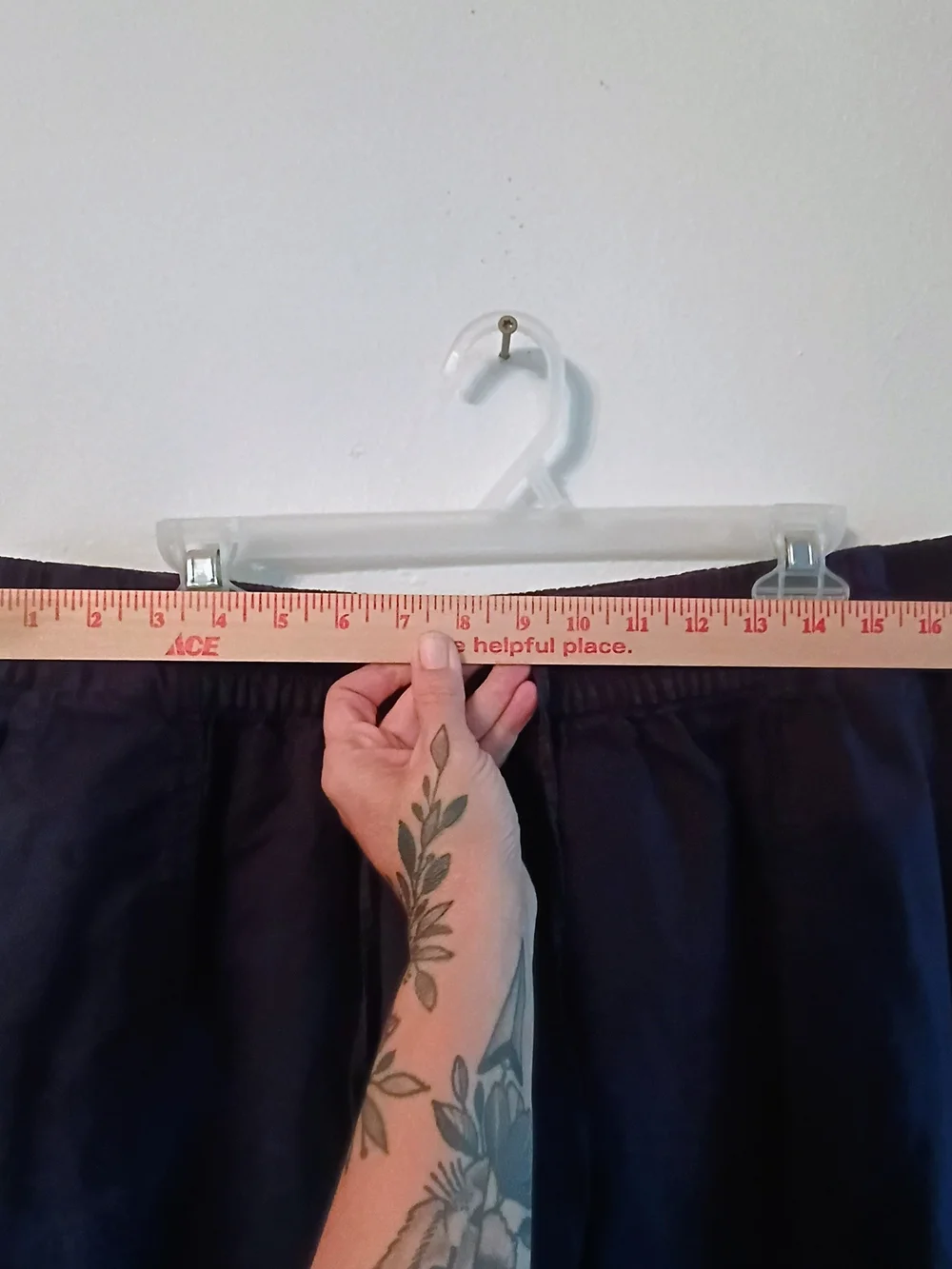 Lane Bryant Black Linen Blend Pull On Pants Size 16 Drawstring Pockets Straight